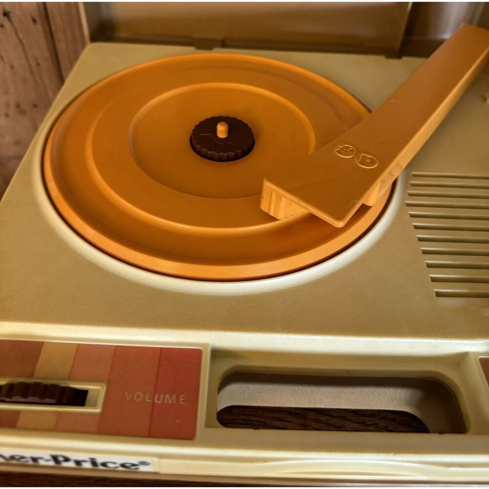 Vintage 1978 Fisher Price Record Player Works - Picture 6 of 13
